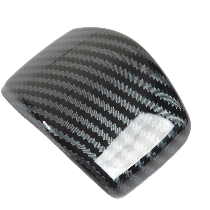 Gear Shift Knob Cover Carbon Fiber Pattern Protective Shift Head