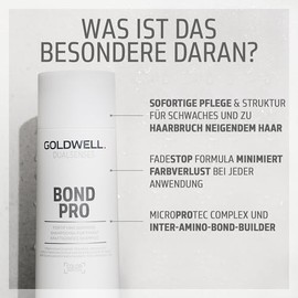 Goldwell Dualsenses Bond Pro, Fortifying Shampoo for Weak and Fragile Hair