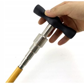 Falon Tech Metal Calibration Mandrel (16, 20, 25, 32 mm) PEX Pipes Calibration – Deburring – Multi-Calibrator – Restoring Diameter for Multilayer Composite Pipe, Heating Pipe, Plastic Pipe