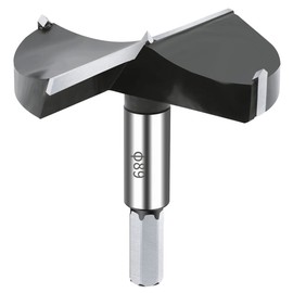 NICAVKIT 3-1/2 Inch Carbide Forstner Drill Bit, Carbide Tipped Forstner Bit for Hard Wood, Wood Drilling Bit Woodworking Hinge Cutter Tool Kits for Wood Plywood Plastic