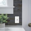 Lutron Fassada 1 Gang Wallplate for Toggle-Style Dimmers and Switches,