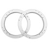 6.5" 6 1/2" Speaker Spacers - 1/2" thick - White