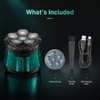 VGR 373 Professional 6D Rotary Head Shaver for Bald Men