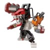 MOC Figuras Chainsaw Man Denji Pochita Bloques Para Armar 22cm