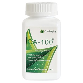 Crackaging CA-100® - 100% Natural Super-Absorption Cycloastragenol 25mg/Cap (CA-100® 25mg 15caps)