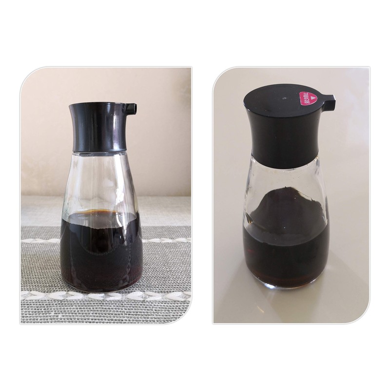 EIKS Excelity Cruet Dispenser Set for Olive Oil Vinegar Soy