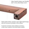 Aibeli 10 Pack Antique Copper Cabinet Handles 6.3 inch Hole