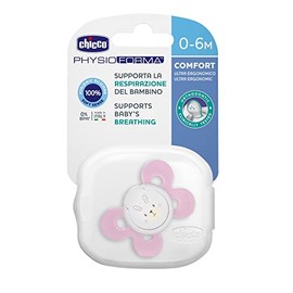 Chicco Chupón Physio Comfort, 0 a 6 Meses, color Rosa