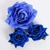 Topbuti Rose Hair Clip Flower Hairpin Rose Brooch Floral Clips,