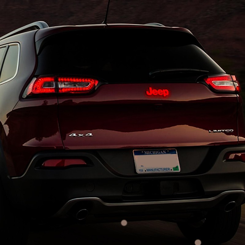 Jeep Lighted Tailgate Emblem(2014-18), Black