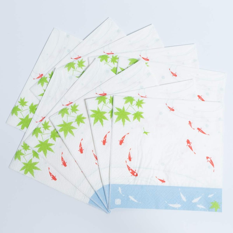 ペーパーナプキン 金魚 フロンティア デコパージュ ラッピング パーティー 和柄 和風 海外 ギフト
