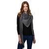 Enter the Complex® Women's Triangular Scarf 100% Merino Wool, light