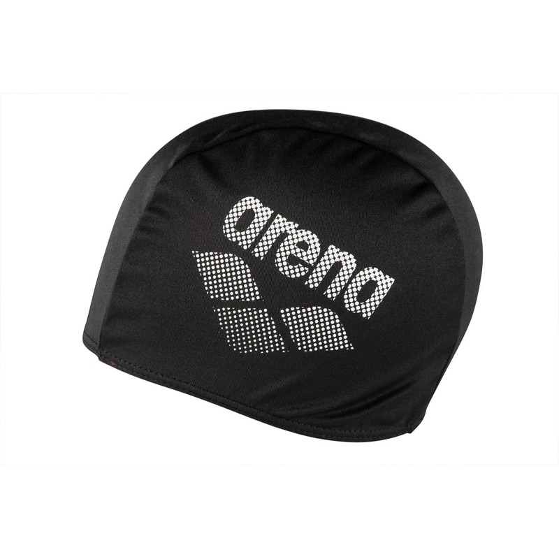 ARENA Polyester II JR, Cuffie da Nuoto Unisex Bambino, Nero,