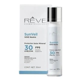 Reve Protector Solar Mineral Soie Neutre 30fps 50ml Uvb Uva