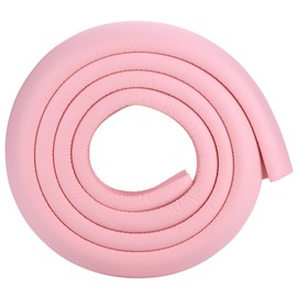 Protector de Esquina de Borde de 2M Prueba de bebé, Protector de Parachoques de Borde de Esquina de Seguridad para Chimenea de Muebles (Rosa)