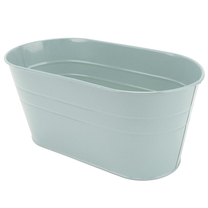 Hanging Flower Planter Iron Bucket Flower Pot Holder with Detachable