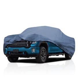 DaShield Ultimum Series Supreme Semi Custom Full-Size Truck Car Cover for GMC Sierra 1500 2019-2024 Crew Cab Pickup 6.6 Feet Bed All Weather Protection Heavy Duty Durable Full Coverage
