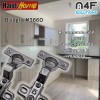 Handyhome Bisagra Handyhome 8.5 Cm X 5.2 Cm 15paquetes 30piezas