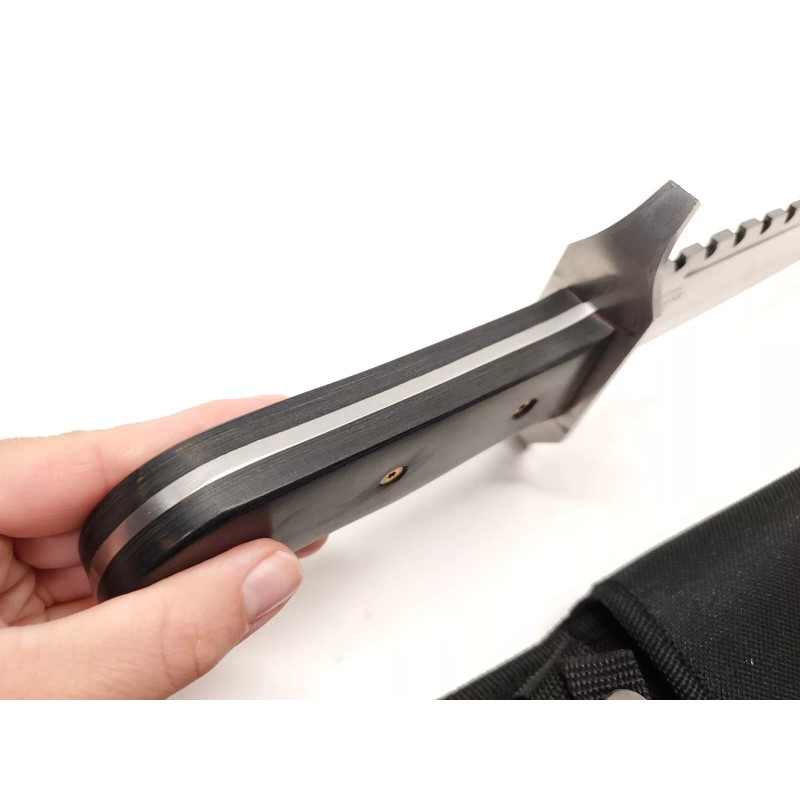 Master Rambo Big Beastly 16.25" Fixed Blade Machete Knife Bushcraft