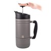 BruTrek Basecamp Coffee Press - Double Wall Vacuum Insulated Stainless