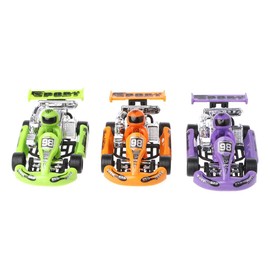 vsilay Alloy car model Go-Kart racing game sport vehicle plastic motor pull back toy