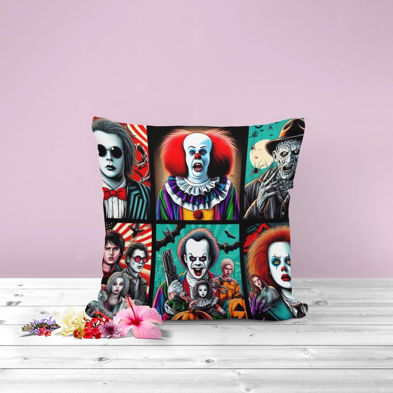 The Beach Stop Scary Horror Pennywise Clown Beetlejuice Freddy Krueger