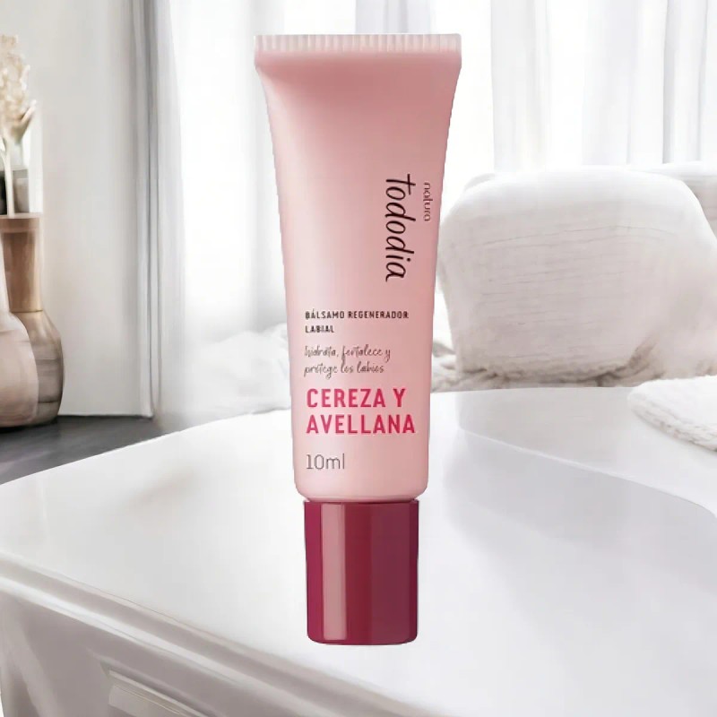 Hidratante Labial Cereza Avellana Natura Tododia