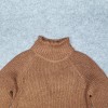 Rue21 Sweater Womens XS Brown Long Sleeve Turtleneck Tight Knit