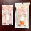 Spring Notion - Juego de tirantes y pajarita de color