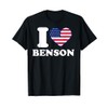 I love Benson I heart Benson T-Shirt