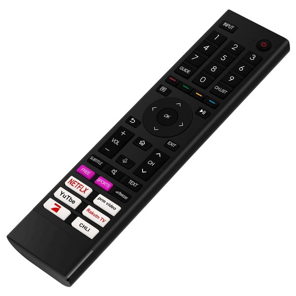 VINABTY ERF3I80H-0012 Voice Replaced Remote Control for Hisense TV ERF3I80H