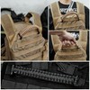 DraCra 2 Pack Tactical Molle Admin Pouch Handle Replacement with