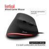 T-20 Mouse Wired Vertical Mouse Ergonomic Rechargeable 4 3200 movement