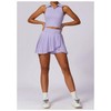 Raroauf Tennis Skirts for Womens Girls Pleated Golf Skorts High