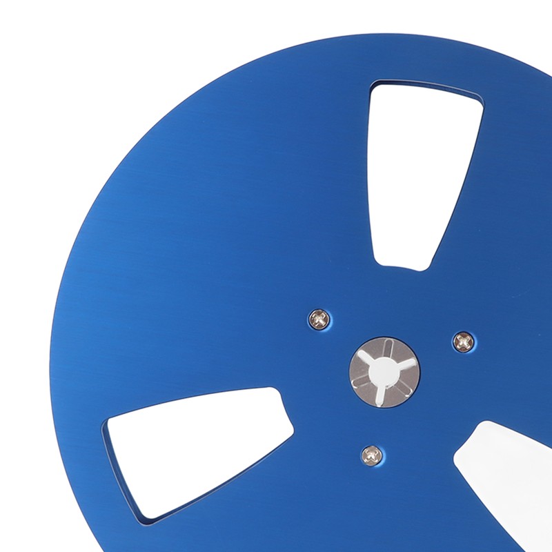 1/4 7 Inch Empty Tape Reel Aluminum Alloy 3 Hole