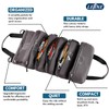 LETINE Crest Canvas Tool Bag - Large Capacity 6-Pocket Portable