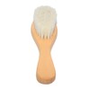 Hohopeti Natural Wool Baby Hairbrush Comb Set Wooden Handle Soft