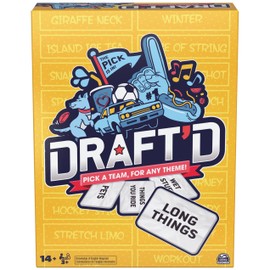 Draft’d, a Drafting Game for Everyone, Party Game, Night Game for College, Bachelorette Party Game, Happy Hour, Family Game Night, for Ages 14+