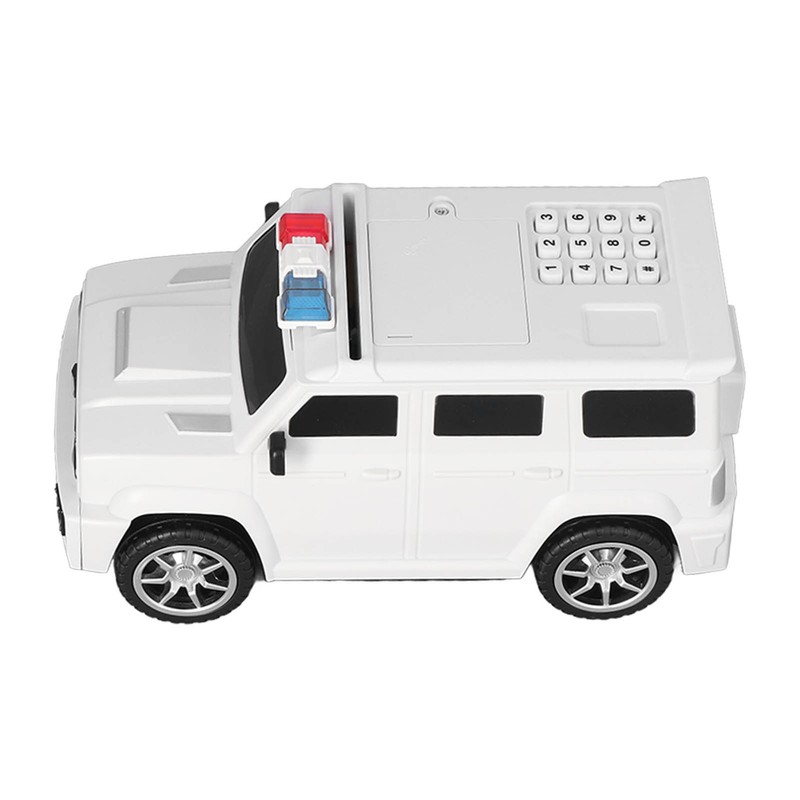 Car Bank Automatic Fingerprint Password Money Rolling Cash Coin Car
