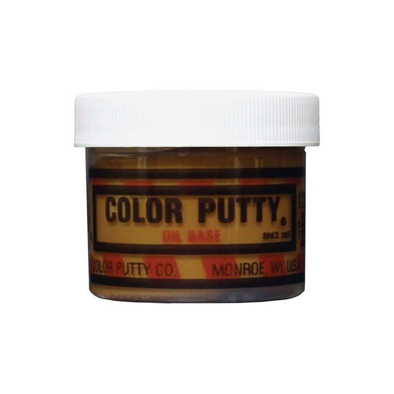 Color Putty 136 3.68oz Oil Based Wood Filler Putty -