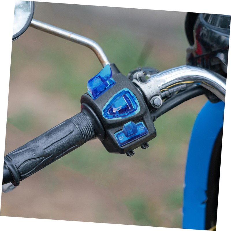 Mikinona 1 Set Motorcycle Handlebar Switches Durable Headlight Turn Signal
