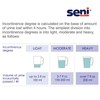 Seni Super Plus Unisex Adult Incontinence Briefs with tabs, Size