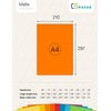 Made in EU 50 Sheets Coloured Paper Orange A4 80