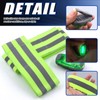 Glarks 5Pcs Night Reflective Sash and Vest Assortment Kit, High