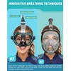 Greatever Half Face Diving Mask, Innovative with Nose Breathing, Comfortable