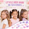 24 Pcs Cute Hair Clips for Women Girls, Glitter Multicolor
