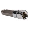 T80 x 100mm 1/2" Drive Torx Star Socket Male Long