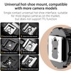 Mini Camera Flash Speedlite, GN10 6000K On-Camera Flash with Video
