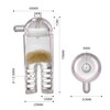 HIERYAN Planaria Trap Catch, Clear Trap Catcher for Cherry Shrimp