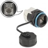 Delock Cable Connector RJ45 Female to Cat.6A LSA with Cap